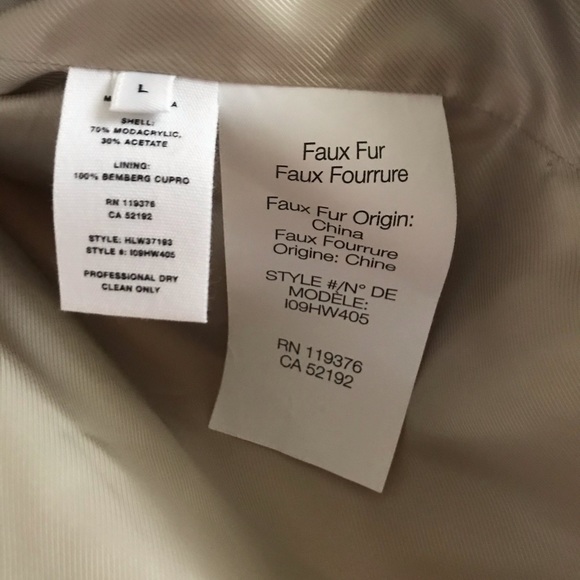 Helmut Lang Faux fur coat - Picture 6 of 11